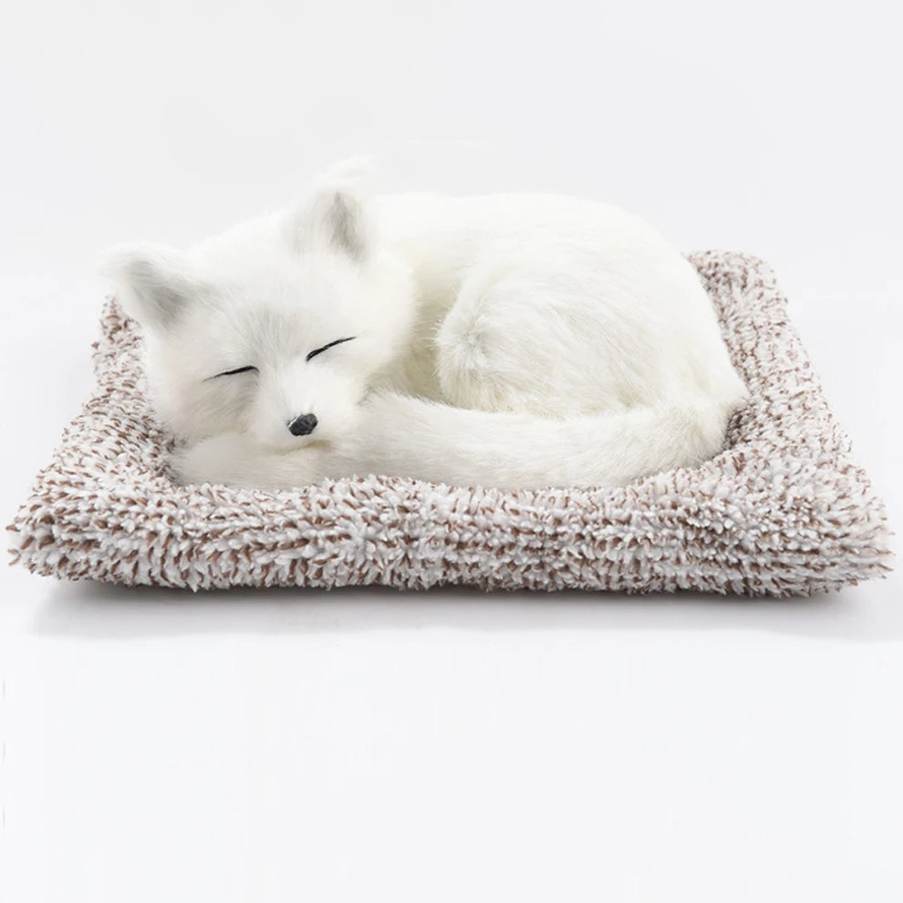 Cute Animal Car Dashboard Ornament – Plush Dog, Cat, Panda & Fox (12 Styles)