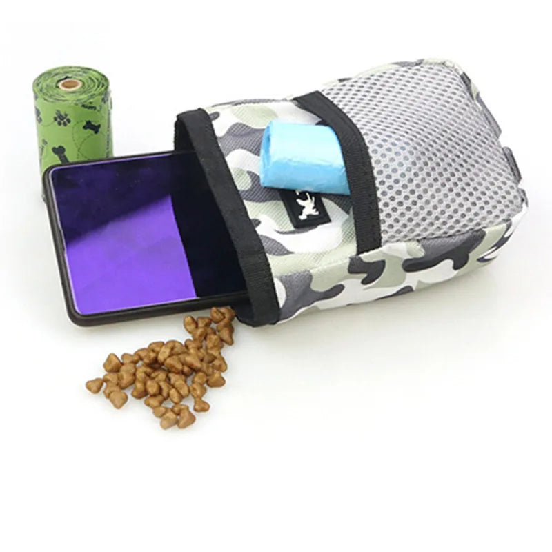 Pet Training Treat Pouch — Reward Bag with Waist Clip for Dogs & Cats