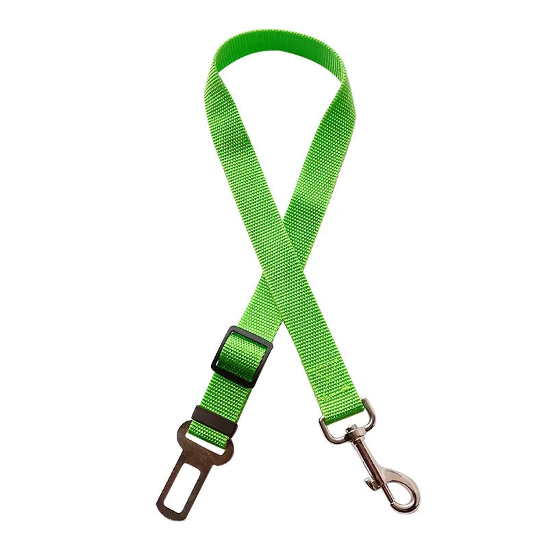 Dog Car Safety Belt – Adjustable Harness for Safe Travel