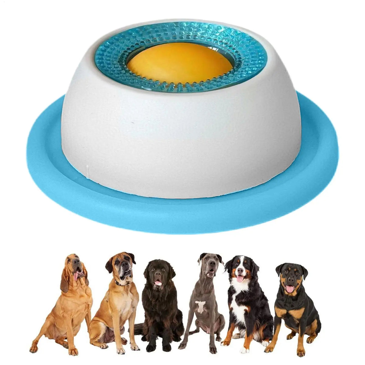 Dog Slow Feeder Puzzle Toy – Interactive Licking Bowl for Dogs & Cats