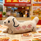 Cute Dachshund Dog Charm – Keychain, Bag Pendant & Pin Accessory