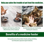 Pet Pill Dispenser — Easy Medication Feeder for Cats & Dogs