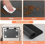 Premium Pet Feeding Mat — Absorbent, Anti-Slip & Waterproof