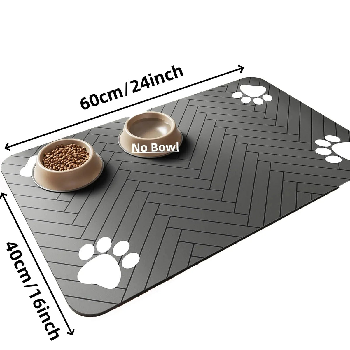 Premium Pet Feeding Mat — Absorbent, Anti-Slip & Waterproof