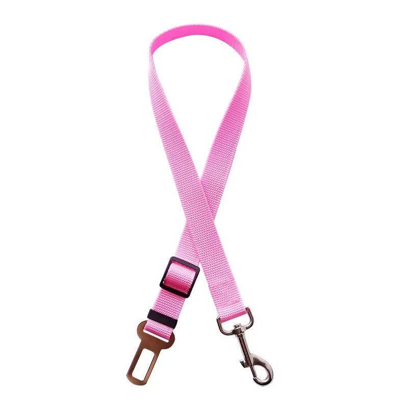 Dog Car Safety Belt – Adjustable Harness for Safe Travel