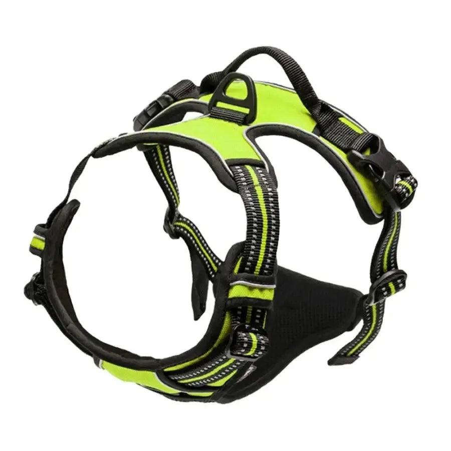 Dog Harness Vest & Leash Set – 8 Colors, All Sizes (S/M/L/XL)