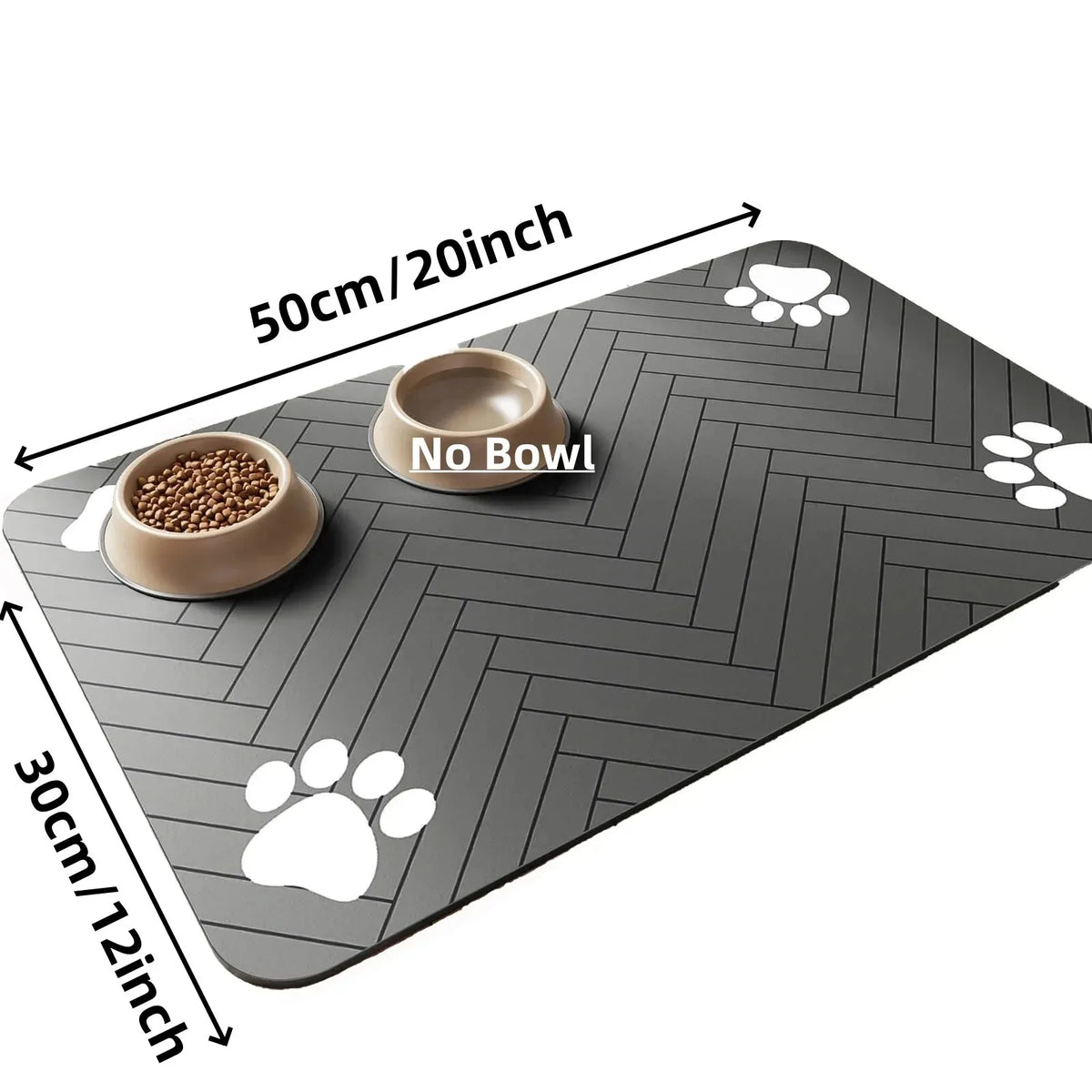 Premium Pet Feeding Mat — Absorbent, Anti-Slip & Waterproof