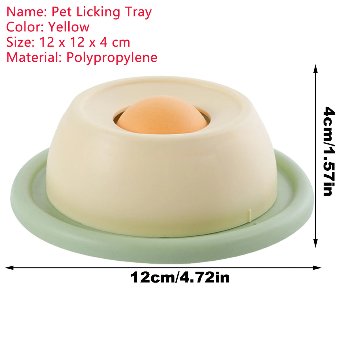 Dog Slow Feeder Puzzle Toy – Interactive Licking Bowl for Dogs & Cats