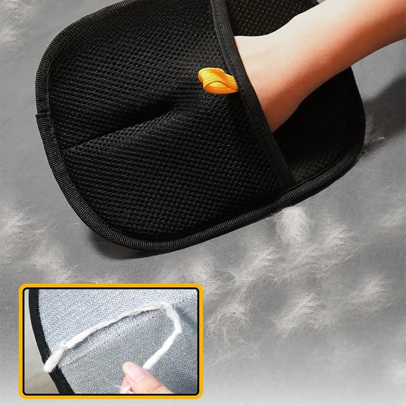 Pet Grooming & Hair Removal Glove — Double-Sided, Multi-Functional