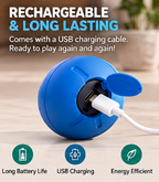 Smart Electric Bouncing Ball — Interactive Toy for Dogs & Cats