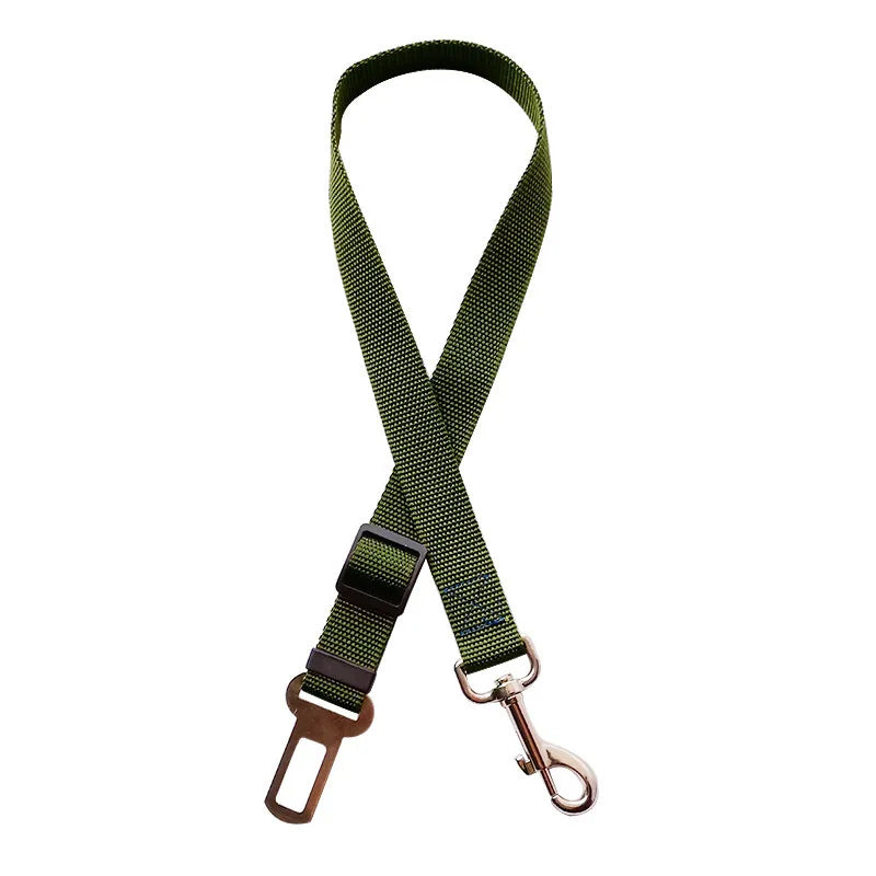 Dog Car Safety Belt – Adjustable Harness for Safe Travel