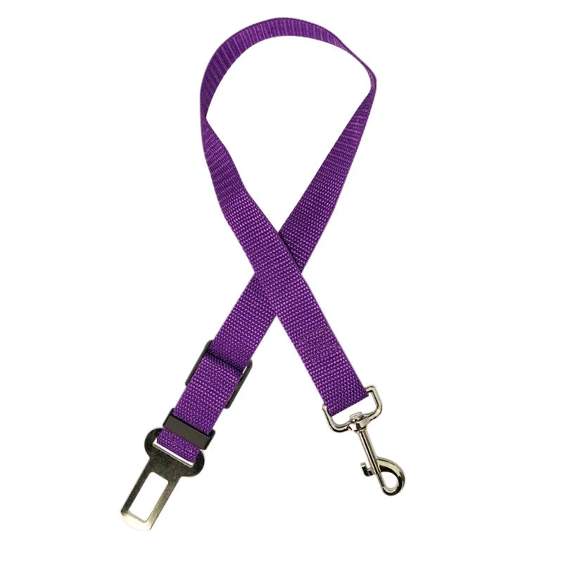 Dog Car Safety Belt – Adjustable Harness for Safe Travel